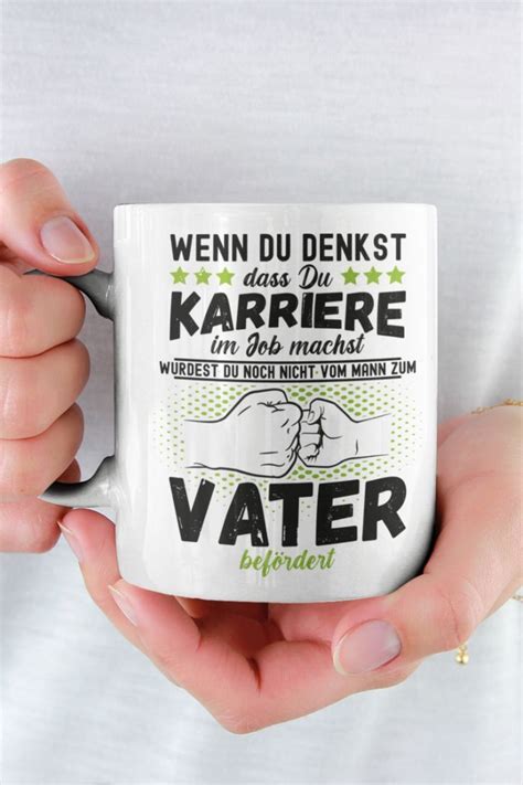 Vom Mann Zum Vater Bef Rdert Kaffeetasse Lustige V Ter Spr Che V Ter