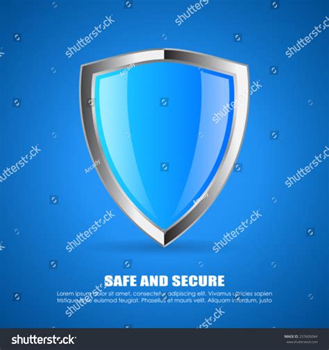 Security Shield Icon Stock Vector Royalty Free 237605044 Shutterstock