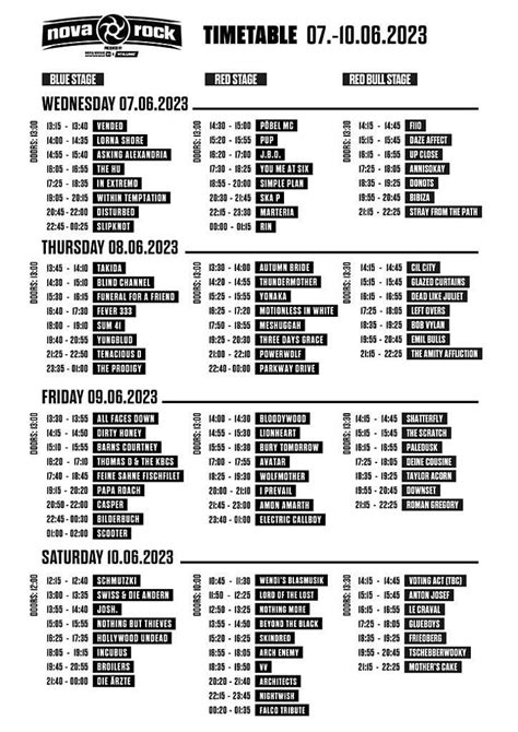 Nova Rock 2023 Alle Infos zum Festival in Österreich