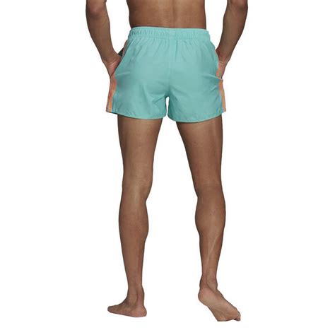 Adidas Heren 3 Stripes Classics Swimming Zwemshorts Groen