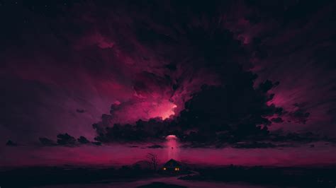 Wallpaper Cloud Atmosphere Automotive Lighting Purple Natural