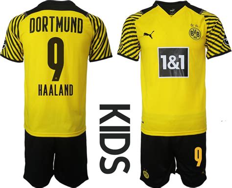 Bvb Borussia Dortmund Heimtrikot In Gelb F R Kinder Mit Aufdruck