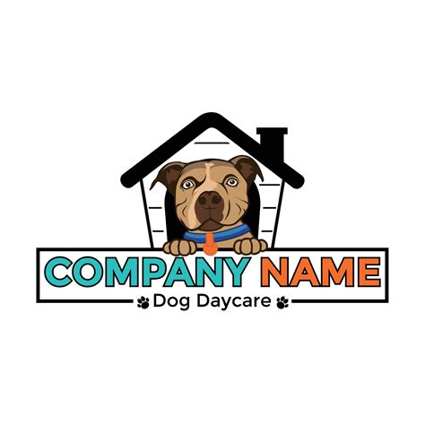 Dog Daycare Logo Design on white background 29375669 Vector Art at Vecteezy