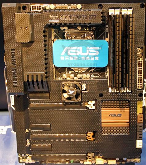 Asus Tuf Sabertooth Z77 Motherboard Has Thermal Armor