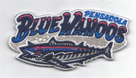 Pensacola Blue Wahoos Primary Logo – The Emblem Source