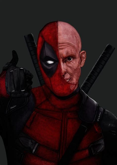 #Deadpool #Fan #Art. (DIGITAL PAINTING - DEADPOOL - RYAN REYNOLDS) By ...