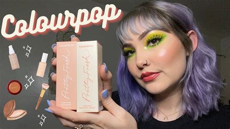 Colourpop Pretty Fresh Hydrating Foundation And Primer Review Wear