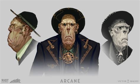 ART of ARCANE - ARCANE | Chem Baron Chross Concept Art | Victor...