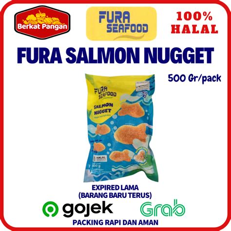 Jual FURA Seafood Salmon Nugget 500gr Shopee Indonesia