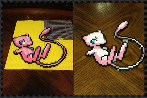 Mew Perler Bead Art by jnjfranklin on DeviantArt