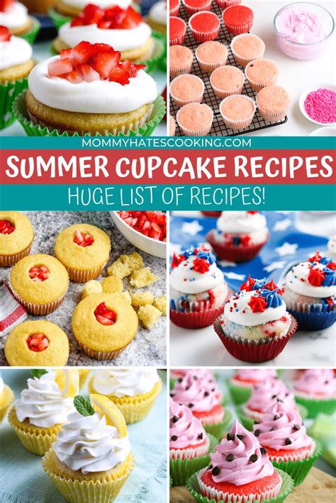 Summer Cupcake Recipes Mommy Hates Cooking