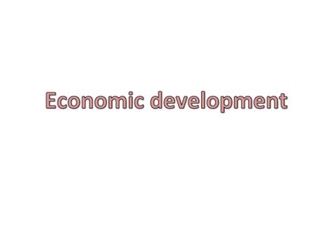 Aqa Revision Powerpoint Economic Development Teaching Resources