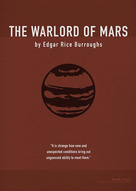 The Warlord Of Mars By Edgar Rice Burroughs Greatest Books Literature