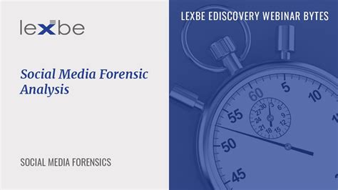 Webinar Bytes Social Media Forensic Analysis YouTube