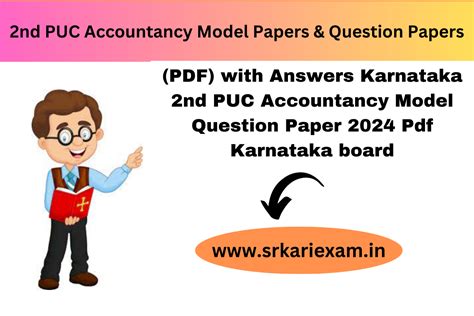 2nd PUC Accountancy Model Papers Question Papers 2023 24 PDF With