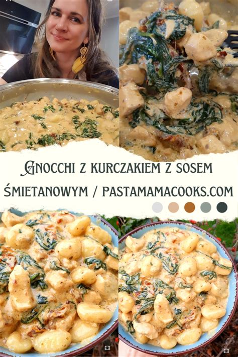 Gnocchi z kurczakiem w sosie śmietanowym z mascarpone Pasta Mama Cooks