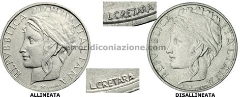 100 Lire Turrita 1995 E 1996 Nuova Variante Tecniche Varianti Ed