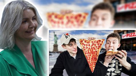 BRITS React To Brits Try The Best Pizzas In New York YouTube