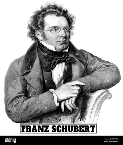 Franz Peter Schubert Compositore Austriaco Immagini E Fotografie Stock