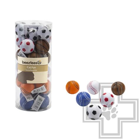 Купить Beeztees Игрушка Мяч спортивный для кошек (цена за 1 мяч ...
