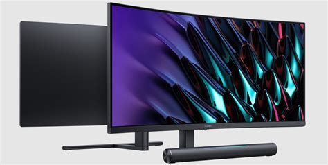 HUAWEI MateView GT Curved Gaming Monitor Has Speakers Embedded In The Stand