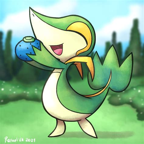 Snivy By Rafvicalv On Deviantart