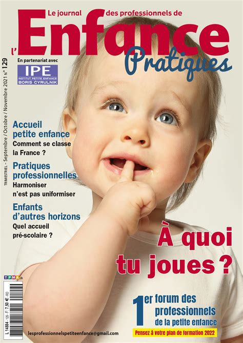 Journal Des Professionnels De L Enfance N129 Septembre Octobre