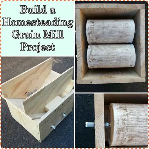 Build A Homesteading Grain Mill Project The Homestead Survival