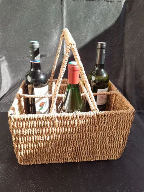 Porte Bouteilles Vintage En Corde Pour Bouteilles Bar Cave A Vin No