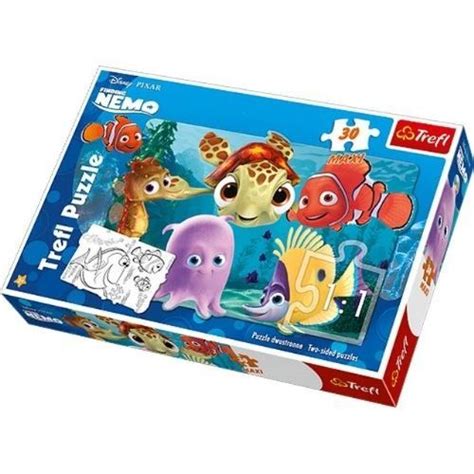 TREFL 14166 MAXI PUZZLE À COLORIER NEMO Cdiscount Jeux Jouets