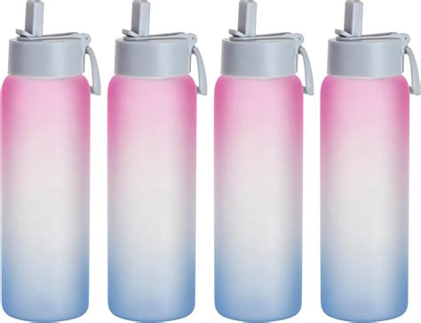 Amazon Pyd Life Sublimation Glass Sports Water Bottles Blanks