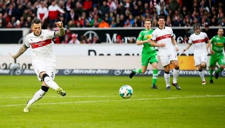 VfB Stuttgart Vs Borussia Moenchengladbach Germany 11 Feb 2018 Stock