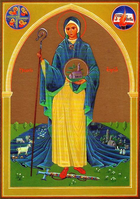 The Icon Of St Brigid Brigidine Sisters