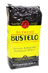 Cafe Bustelo Supreme Premium Whole Bean