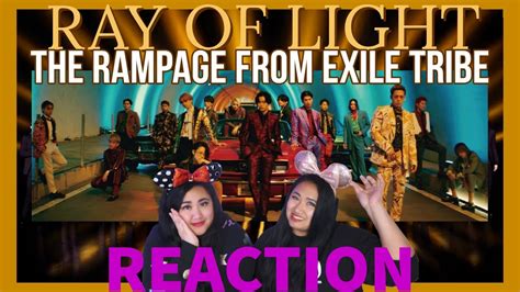 The Rampage From Exile Tribe Ray Of Light Music Video Reaction