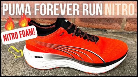 Puma Forever Run Nitro Shoe Review YouTube