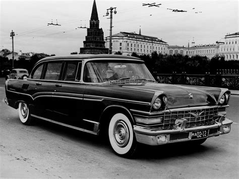 1958 Russian ZiL 111 | Dream cars, Cars, Old cars