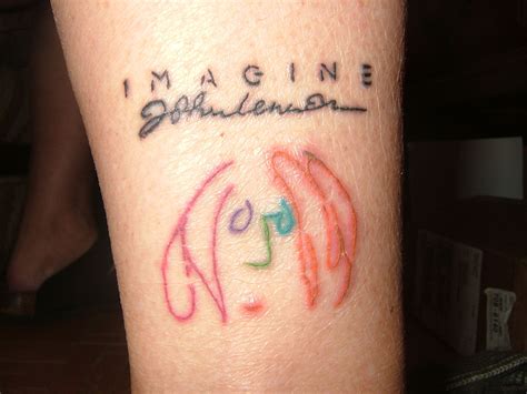 John Lennon Imagine Tattoo