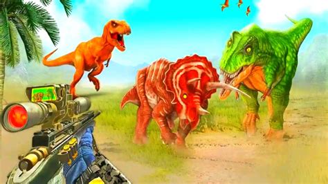 Dino Hunter 3D Dinosaur Hunter Survival Games Android Gameplay 2