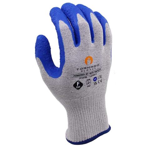 Tornado Ct Sl Cut Resistant Dexterity Gloves Blue Grey