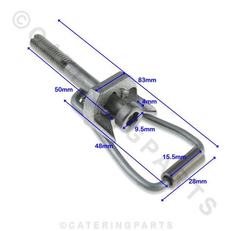 Rational 2401100 Combi Steam Oven Door Lock Metal Spring Clip Piece