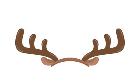 Brown Antlers Clipart