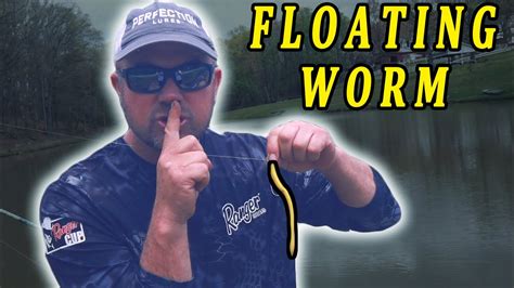 How When Where To Throw The Floating Worm For Bass YouTube