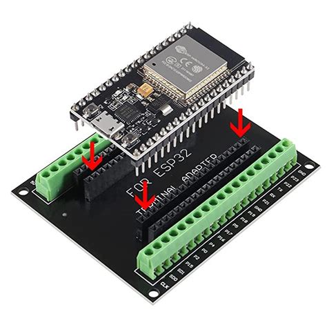 Shield Expansión Bornera ESP32 38 pines