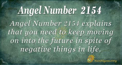 Angel Number 2154 Meaning Be More Persisitent SunSigns Org