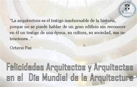 Dia Mundial De La Arquitectura Y Arquitectura