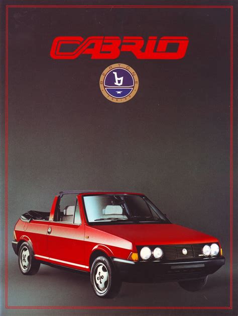 Bertone Ritmo Cabrio 85S Merk Bertone Type Ritmo 85S Cab Flickr