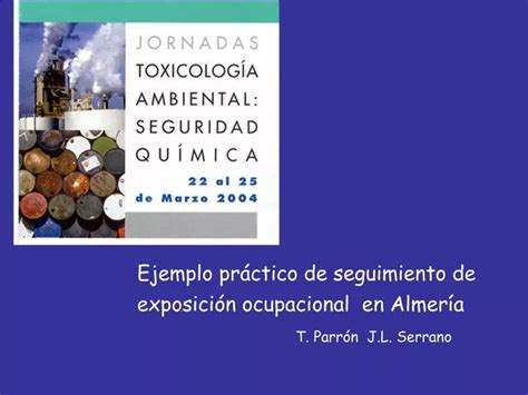 PPT Ejemplo Pr Ctico De Seguimiento De Exposici N Ocupacional En