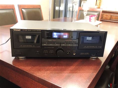 Teac W R Double Auto Reverse Cassette Deck Dolby B C Hx Pro Metal