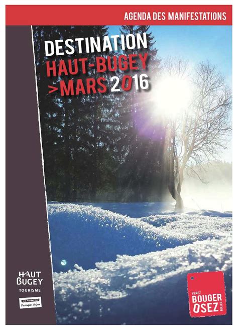 Calaméo Les manifestations du Haut Bugey Mars 2016